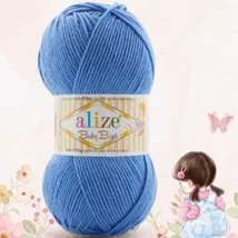 Alize Baby Best - 237 - Kakadú kék