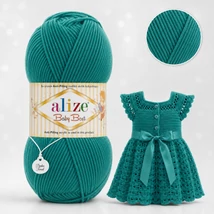 Alize Baby Best - 847 - Boróka zöld