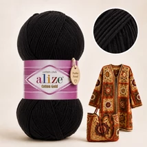 Alize Cotton Gold Fekete - 60 -