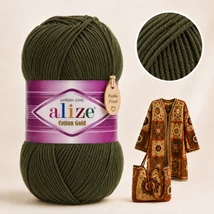 Alize Cotton Gold Olívazöld - 29 -