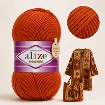 Alize Cotton Gold Tégla - 36 -