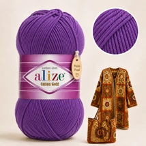 Alize Cotton Gold Árvácska lila - 44 -