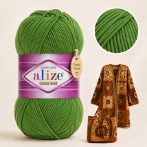 Alize Cotton Gold Fűzöld - 126 -