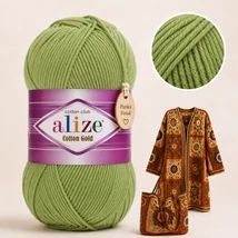Alize Cotton Gold Bazsalikom - 485 -