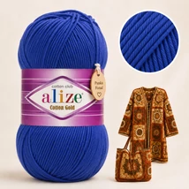 Alize Cotton Gold Királykék - 141 -