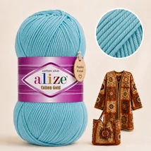 Alize Cotton Gold Türkizkék - 287 -