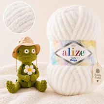 Alize Softy Mega - 55 - Fehér