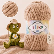 Alize Softy Mega - 617 - Mogyoró