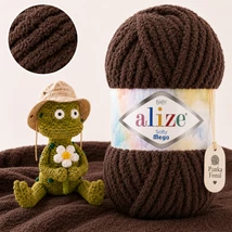 Alize Softy Mega - 493 - Sötétbarna