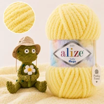 Alize Softy Mega - 187 - Vanília sárga