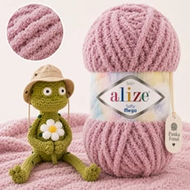 Alize Softy Mega - 295 - Mályvás ábránd