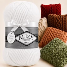 Alize Superlana Maxi Hófehér - 55 -