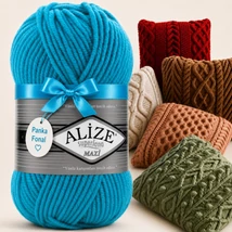 Alize Superlana Maxi Türkiz - 484 -