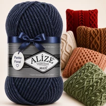 Alize Superlana Maxi Tengerész - 805 -