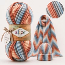 Alize Superlana Maxi Batik 7922 - Tigrisszem