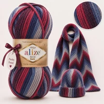 Alize Superlana Maxi Batik Árnyak tánca - 8130