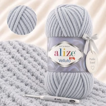 Alize Velluto Szénszürke - 87 -