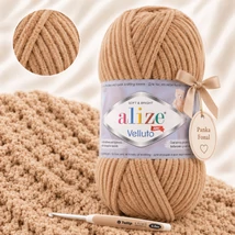 Alize Velluto Zsemle barna - 199 -