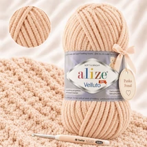 Alize Velluto Púder rózsaszín - 866 -