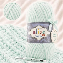 Alize Velluto Menta - 15 -