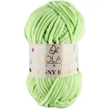 Wolans Bunny Baby zsenília, plüss fonal Lime színű 100-47