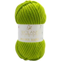 Wolans Bunny Baby zsenília, plüss fonal  Tavaszcsillanás színű 100-85