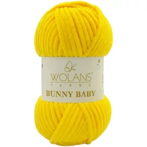 Wolans Bunny Baby zsenília, plüss fonal  Körömvirágfény színű 100-87
