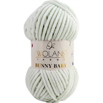 Wolans Bunny Baby zsenília, plüss fonal Mandula színű 100-03