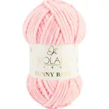 Wolans Bunny Baby zsenília, plüss fonal  Lazac színű 100-21