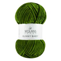 Hamvas zöld színű Bunny Baby fonal