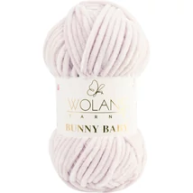 Wolans Bunny Baby zsenília, plüss fonal  Púder rózsaszín színű 100-24