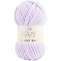 Wolans Bunny Baby zsenília, plüss fonal  Organza lila 100-15