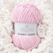 Bunny Home Jumbo plüssfonal, zsenília fonal - Babarózsaszín - 200-04
