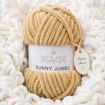 Bunny Home Jumbo plüssfonal, zsenília fonal -Búzabarna - 200-18