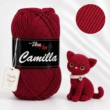 Vlna-Hep Camilla fonal - 8020 - Vörösbor