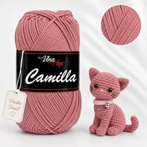Vlna-Hep Camilla fonal - 8028 - Vintage rose
