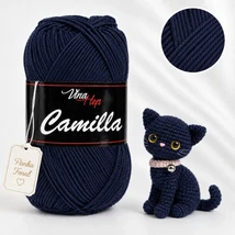 Vlna-Hep Camilla fonal - 8120 - Sötétkék