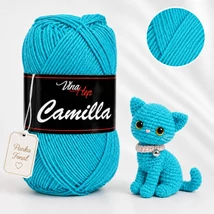 Vlna-Hep Camilla fonal - 8124 - Türkizkék
