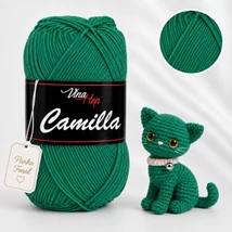 Vlna-Hep Camilla fonal - 8142 - Gyémánt zöld