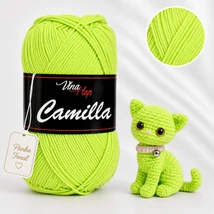 Vlna-Hep Camilla fonal - 8145 - Neon zöld