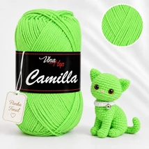 Vlna-Hep Camilla fonal - 8155 - Hernyó zöld