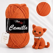 Vlna-Hep Camilla fonal - 8199 - Rozsda