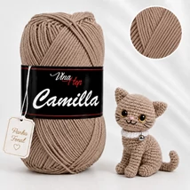 Vlna-Hep Camilla fonal - 8217 - Krumpli barna
