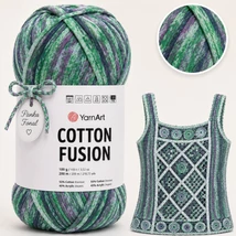 YarnArt Cotton Fusion 100% pamut fonal - 3648 -