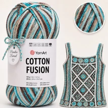 YarnArt Cotton Fusion 100% pamut fonal - 3650 -