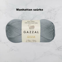 Manhattan szürke színű Gazzal Giza fonal