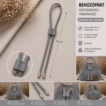 Behúzópánt hátizsákhoz - Manhattan szürke -
