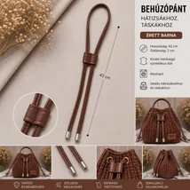 Behúzópánt hátizsákhoz - Érett barna -