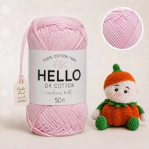 Hello DK 100 % pamut fonal - 101 - Flamingó tánc