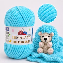 Himalaya Dolphin Baby zsenília, plüss fonal - 80335 - Opál